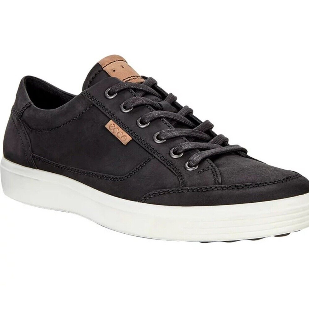 Ecco Casual Sneakers, Men's Size 11 Black MSRP $150‎ Suede